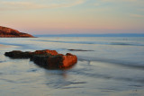 Calm sea, calm evening.
