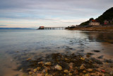 Mumbles Pier from Knab Rock.