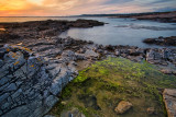 Flooding the rock pools, Ogmore-by-Sea.