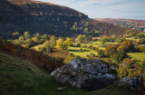 Craig-y-Cilau in the Autumn sunshine.