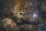 The Butterfly Nebula ( IC1318) in Cygnus