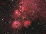 NGC 6334 - Cats Paw Nebula in Scorpius