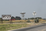 SpaceX South Texas Launch Site ground-station satellite tracking antenna