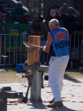 Competitive axeman