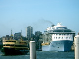 Ovation of the Seas on the way out