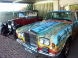 Pro Harts painted Rolls, at his  gallery