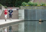 Unbothered children, and the memorial flame