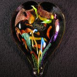 #30: Heart Aflame Size: 4.03 L x 2.90 W Price: $55
