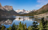 Wild Goose Island in Saint Mary Lake, Glacier National Park