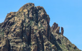 The peak of Ragged Top Mountain in Ironwood Forest National Monument