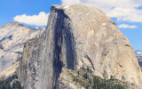 Half Dome (8,842 ft.) with Cloud Rest (9.926 ft.) in the distance as seen from Glacier Point in Yosemite National Park