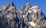 Rugged Peaks of the Grand Teton Range in Grand Teton National Park
