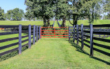 Well-kept fields at Taylor Made Farm