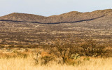 The US-Mexican border as seen from Buenos Aires NWR