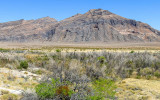 Rugged mountains as viewed from Point of Rocks in Ash Meadows NWR