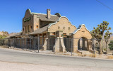 Rhyolite Railroad/Casino building in the Rhyolite Historic Townsite