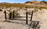 Cemetery gravesites in the Rhyolite Historic Townsite