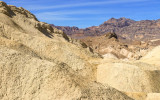 Landscape in the Twenty Mule Team Canyon in Death Valley National Park