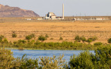 The B Reactor along the Columbia River in the Hanford Reach Unit MPNHP