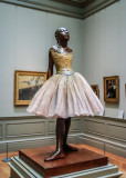 The Little 14-Year-Old Dancer (1922, cast) Tinted Bronze  Edgar Degas in The Met Fifth Avenue