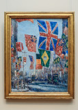 Avenue of the Allies, Great Britain (1918) Oil on Canvas  Childe Hassam in The Met Fifth Avenue
