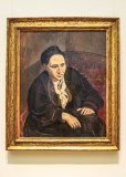 Gertrude Stein (1906) Oil on Canvas  Pablo Picasso in The Met Fifth Avenue