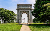 National Memorial Arch (dedicated in 1917) in Valley Forge NHP