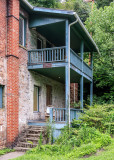 Porch of the Sid Childers/Margie Richmond House in New River Gorge National Park