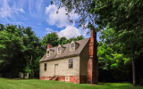 House along Nicholson Street in Colonial Williamsburg
