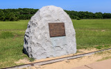 First Flight Boulder, lift off point for the historic Kill Devil Hills flights, in Wright Brothers National Memorial 