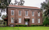 Brick Baptist Church, where classes were held, in Reconstruction Era National Historical Park