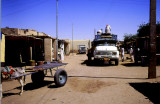 Loading up the no 13. Tickets please. North of Dongola Sudan 2002.jpg