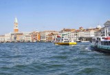 Approaching Venice by boat