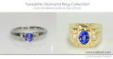 Tanzanite Diamond Ring - Exotic Beauty And Glitter 