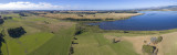 partial panorama of Lake Horowhenua