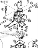 Keihin PWK Carb KTM 2003 and Older