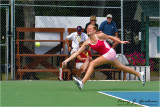 Stretching For The Ball