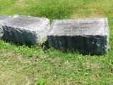 Some of the graves of people born in the 1800s