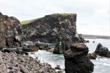 Cliffs at photo stop for sea birds & Giant Auk