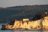 Nisada lighthouse (more an aid to navigation) as we traveled along Souda Bay soon after dawn.