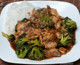 Chicken and Broccoli over Rice