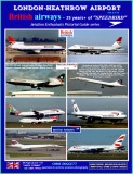 Vol.2 of 4 - London Heathrow - 30 Years of British Airways from the Mid 80s to current day. Now updated Oct.2020! *Avail now*