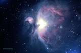 M42 Orion Nebula Stack 241frames 3615s With the ZWO 183mc 20 mega.