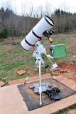 This My New sat up. Sky Watcher EQ6-R PRO, GSO 10 f/4 Imaging Newtonian Reflector Telescope