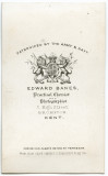 Victorian CDV Carte de Visite Photo
