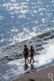 A Praia da Oura na Hora Dourada