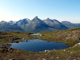 Trekking north of the Arctic Circle