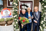 Echtpaar de Jong-den Hartog 60 Jr getrouwd