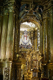 Altar with Statue of the Virgin of Fuensanta, Murcia, Spain.aMurcia