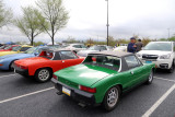 Spectator parking lot, 914, Porsche Swap Meet in Hershey, PA (3305)